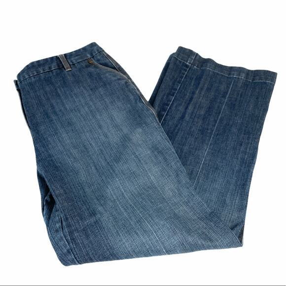 Talbots Straight Leg Jeans Blue Size 16 - Picture 8 of 8